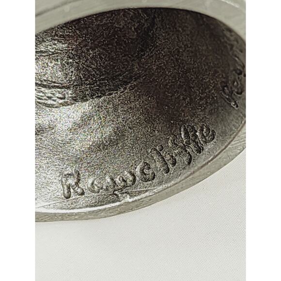 Rawcliffe Angel Candle Snuffer Extinguisher Pewter P. Davis 1979 Douter 8 3/4" - Picture 11 of 14